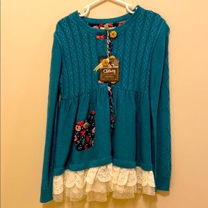 NWT Matilda Jane size 6 sweater top